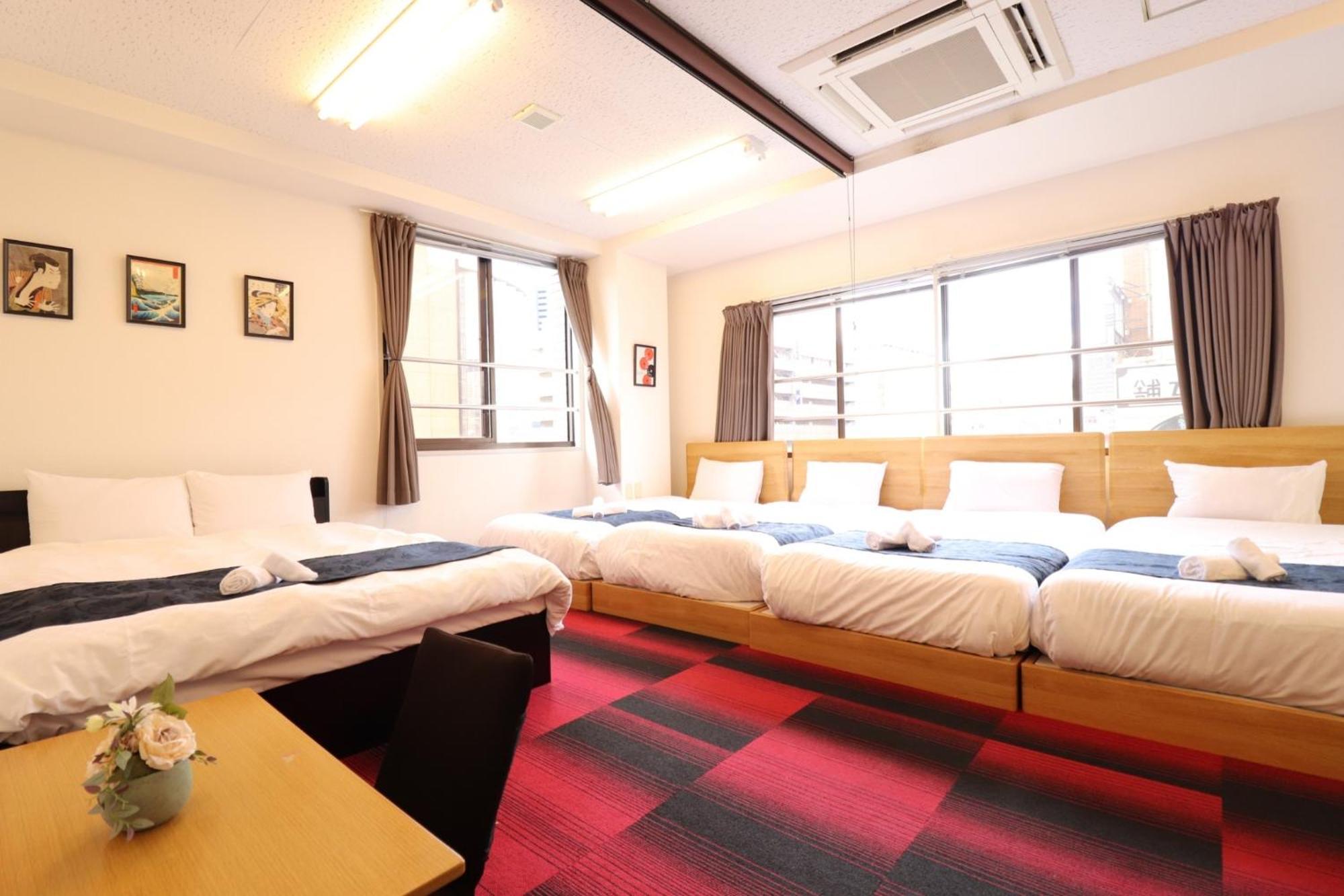 Apartmán Ozawa Building Ósaka Exteriér fotografie